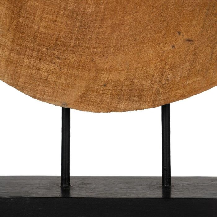 Escultura Beige Madera de mango 38 x 8 x 52 cm 2