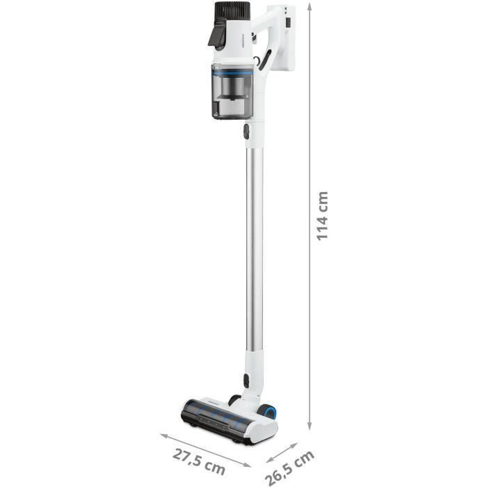 MEDION P350 - Aspirador Escoba Inalámbrico - Potencia 24 kPa / 350W - Sensor de polvo - HEPA H13 - Pantalla táctil LED 2