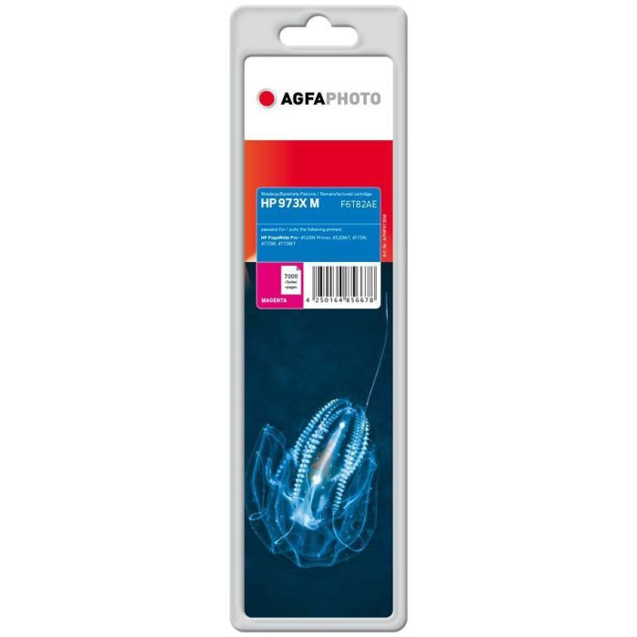 AgfaPhoto HP 973X Tóner Compatible Láser Magenta 7000 páginas AgfaPhoto HP 973X Tóner Compatible Láser Magenta 7000 páginas