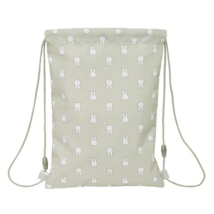 Bolsa Mochila con Cuerdas Miffy Niebla Gris 26 x 34 x 1 cm 1