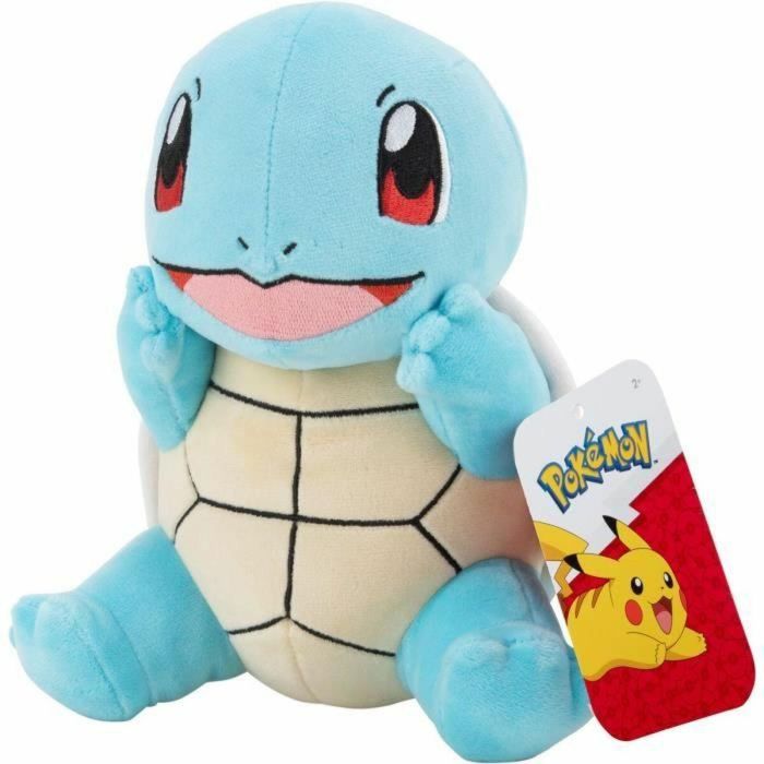 Peluche - BANDAI - Pokémon Squirtle - 20 cm, pura suavidad y ternura