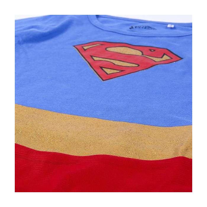 Vestido Superman Azul Rojo 12 Años 2