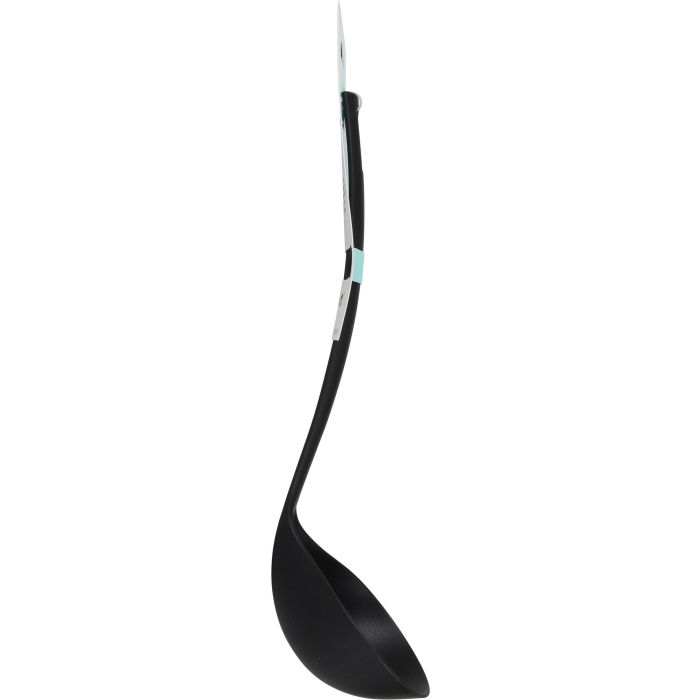 Cucharón de Nylon Quttin 29x8 cm Negro (24 Unidades) 4 Cucharón de Nylon Quttin 29x8 cm Negro (24 Unidades) 4