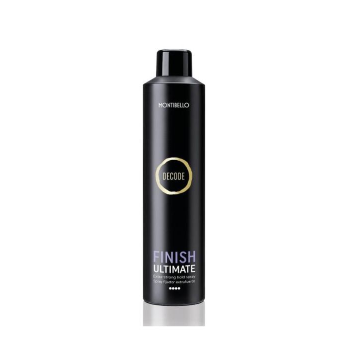 Montibel·Lo Decode Finish Ultimate Laca de Fijación Extrafuerte 400ml - Resistencia Duradera y Anti-Humedad, Secado Rápido