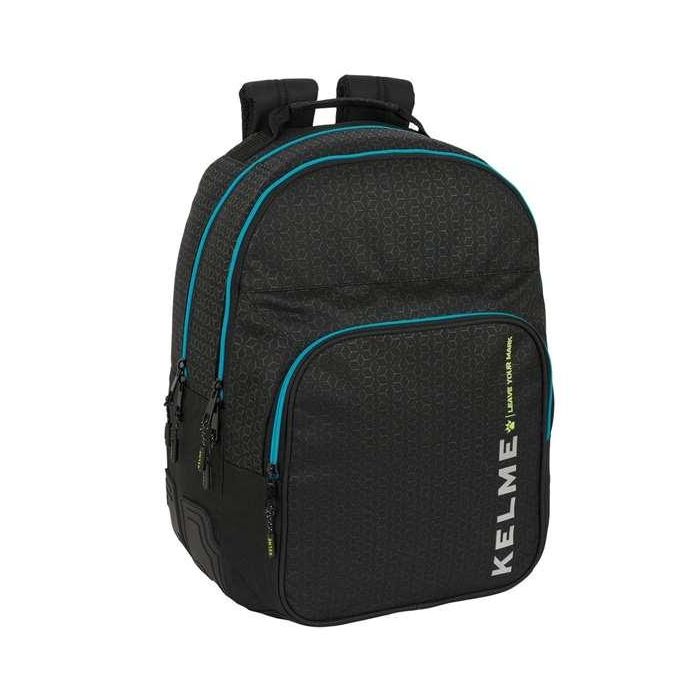 Safta Mochila Doble con Cantoneras Adaptable a Carro Kelme Iron 420x320x150 mm