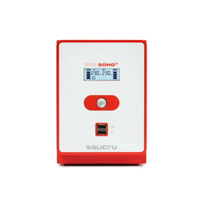 SAI Línea Interactiva Salicru SPS 1200 SOHO+/ 1200VA-720W/ 4 Salidas/ Formato Torre 1 SAI Línea Interactiva Salicru SPS 1200 SOHO+/ 1200VA-720W/ 4 Salidas/ Formato Torre 1