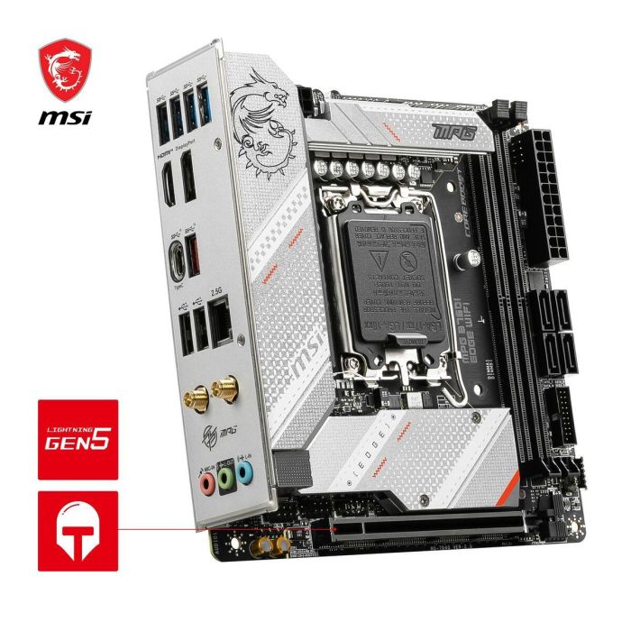 MSI MSI4711377069632 Placa base MPG B760I EDGE WiFi Intel B760 LGA 1700 mini ATX 13 MSI MSI4711377069632 Placa base MPG B760I EDGE WiFi Intel B760 LGA 1700 mini ATX 13