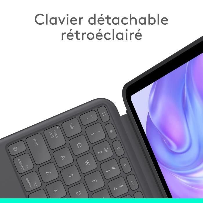 Logitech LOG5099206122963 Funda para iPad Pro 11 Combo Touch - Grafito 2
