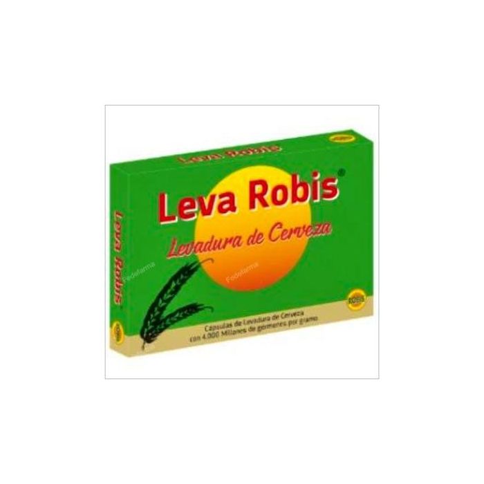 Robis Leva Levadura Cerveza 60 Cápsulas Regenerador Acné Piel Vista Cansada Flora Intestinal