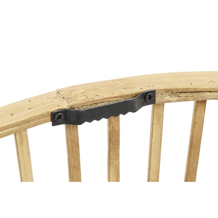 DKD Home Decor Decoracion Pared Bambu Marron Claro 2 x 51 x 69 cm (4 Unidades) 3