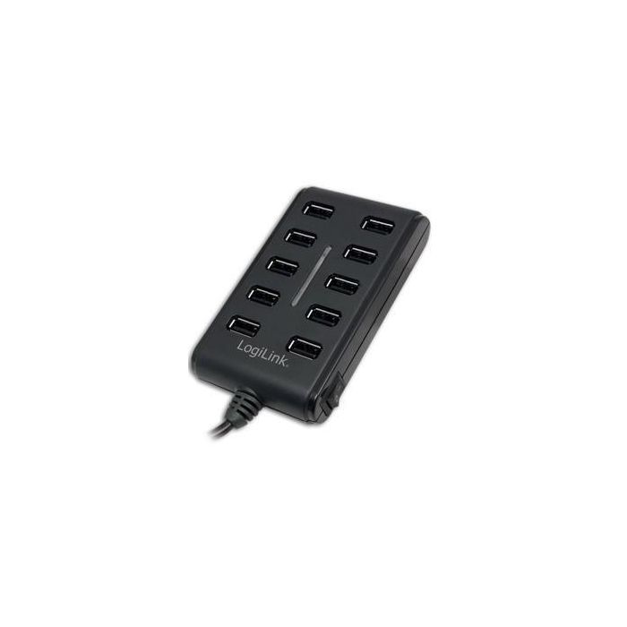 HUB 10x LogiLink 3.5A power