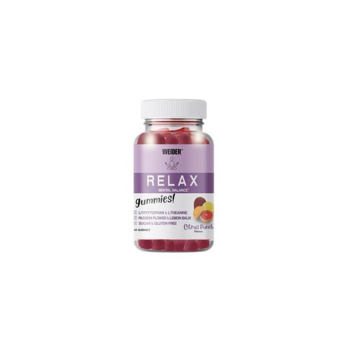 Relax Mental Balance 40 Gummies Citrus Punch