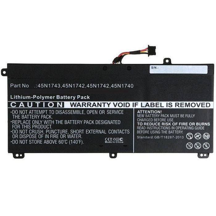 CoreParts Batería de Portátil para Lenovo ThinkPad T550, W550, W550S 37.74Wh Li-Pol 11.1V 3400mAh, Negra
