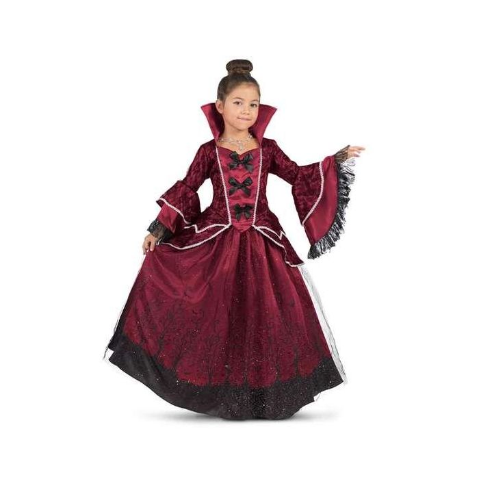 Disfraz reina vampira vestido y enagua talla 5-6 y Disfraz reina vampira vestido y enagua talla 5-6 y