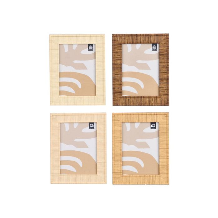 Portafoto Rayado 13x18 cm Surtidos - Giftdecor, Madera MDF y Vidrio, Colores Beige, Crema, Marrón (24 Unidades) 1 Portafoto Rayado 13x18 cm Surtidos - Giftdecor, Madera MDF y Vidrio, Colores Beige, Crema, Marrón (24 Unidades) 1