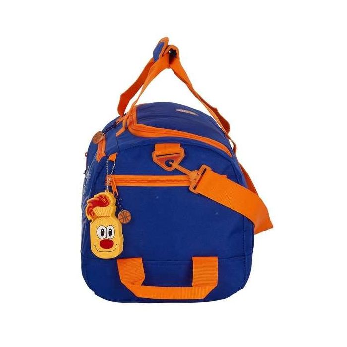 Bolsa de Deporte Valencia Basket Azul Naranja (50 x 25 x 25 cm) 7