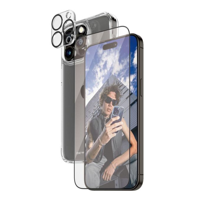 Protector de Pantalla para Móvil Panzer Glass B1175+2812 Apple iPhone 15 Pro Max 3 Protector de Pantalla para Móvil Panzer Glass B1175+2812 Apple iPhone 15 Pro Max 3