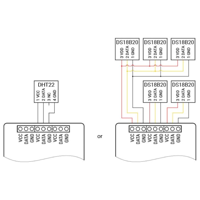 Shelly Accesorio "Plus Add-on" para Relés Plus, Sensor de Temperatura Integrado, Alámbrico, Plástico, Rango de Temperatura -20-40 °C 8