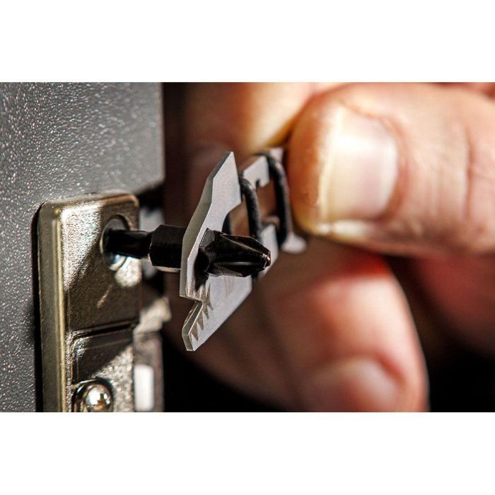 True Multiherramienta Sharkey 12 en 1: Destornilladores, Abrebotellas, Abrelatas, Lima, Tijera, Sierra y Más 9