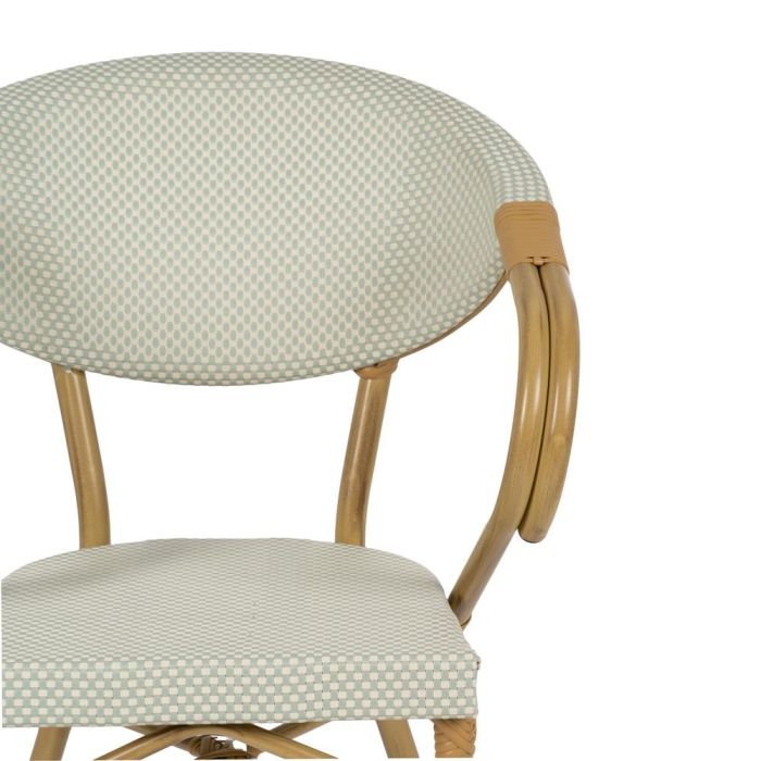 Silla Aguamarina Aluminio-Textileno 57 X 58,50 X 82 cm