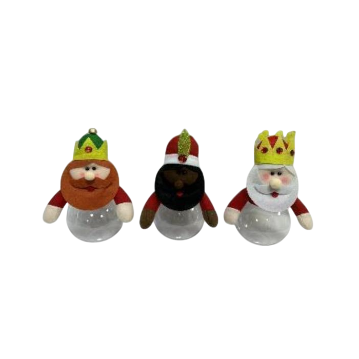 Figura Navidad Tradicional DKD Home Decor Multicolor 11 x 22 x 18 cm (6 Unidades) 0 Figura Navidad Tradicional DKD Home Decor Multicolor 11 x 22 x 18 cm (6 Unidades) 0