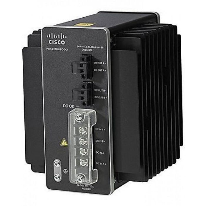 Cisco PWR-IE170W-PC-AC= Fuente de Alimentación 170W para Cisco IE Family 100-240V, Color Negro