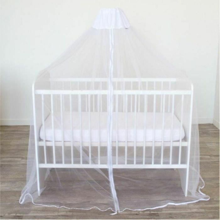 Domiva Mosquitera y Dosel de Flecha para Cama Malla Ultra Fina Cremallera Fosforescente No Impregnada H152cm Blanco Poliéster 0 Domiva Mosquitera y Dosel de Flecha para Cama Malla Ultra Fina Cremallera Fosforescente No Impregnada H152cm Blanco Poliéster 0