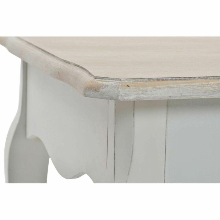 Mesita Auxiliar Tradicional DKD Home Decor Blanco Natural 60 x 50 x 120 cm 2 Mesita Auxiliar Tradicional DKD Home Decor Blanco Natural 60 x 50 x 120 cm 2