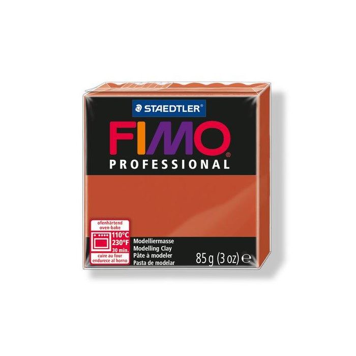 Pasta Modelar Fimo Professional Terracota 85 Gr. 4 unidades