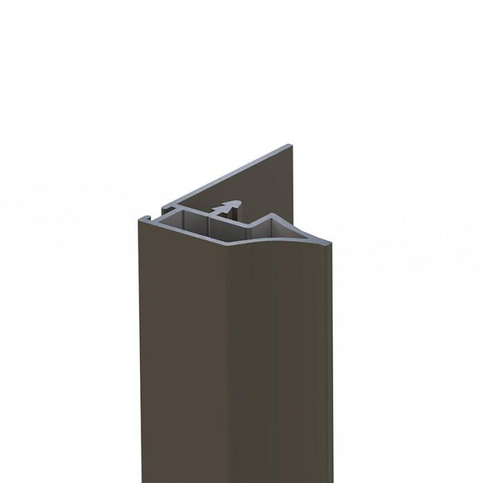 Trentadue SP16 Perfil Tirador Ateneo Aluminio 2,45m Plata Mate para Muebles sin Tirador Visible (6 Unidades) 2