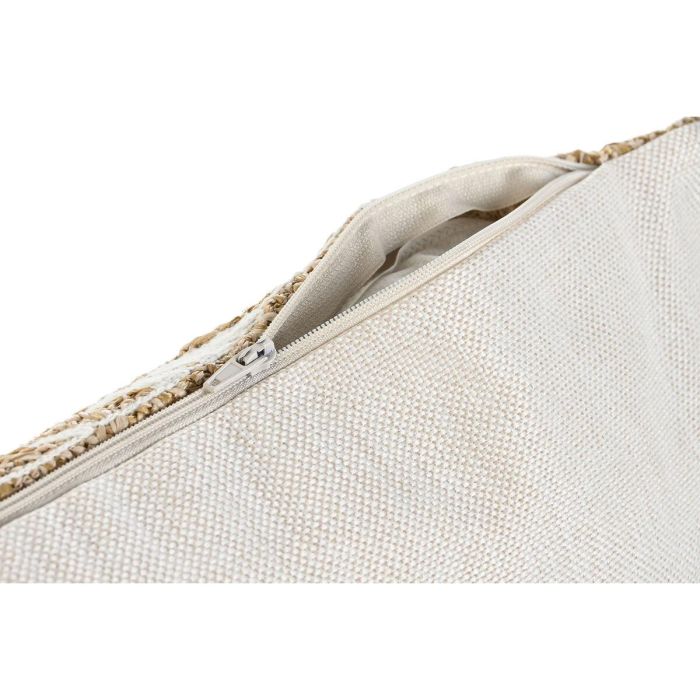 Cojin Shabby DKD Home Decor Natural Blanco 15 x 30 x 50 cm 1