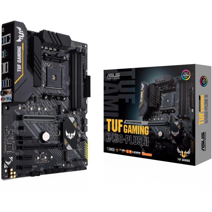 ASUS TUF B450-PLUS GAMING II Placa Base ATX AMD AM4 DDR4 0 ASUS TUF B450-PLUS GAMING II Placa Base ATX AMD AM4 DDR4 0