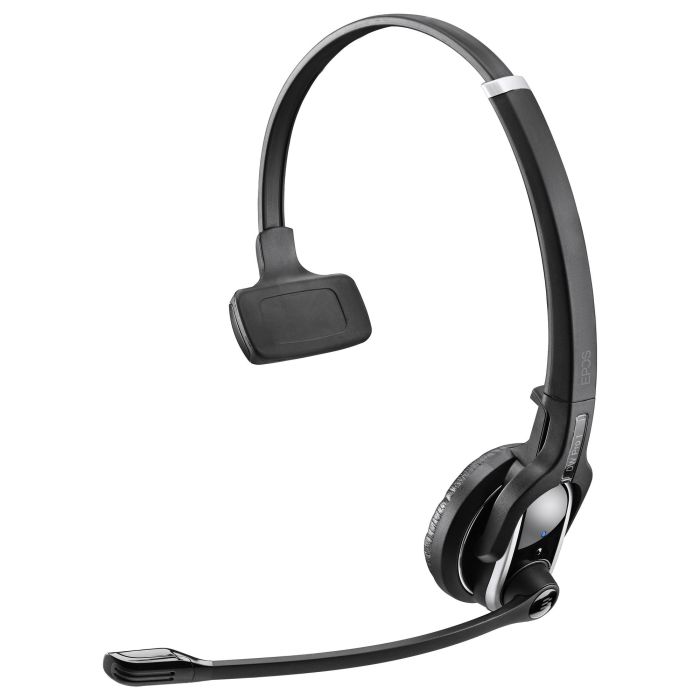 EPOS Auriculares DECT Inalámbricos Impact DW 20 ML EU para Oficina/Centro de Llamadas, Cancelación de Ruido, Alcance 180m, Color Negro/Plata 7