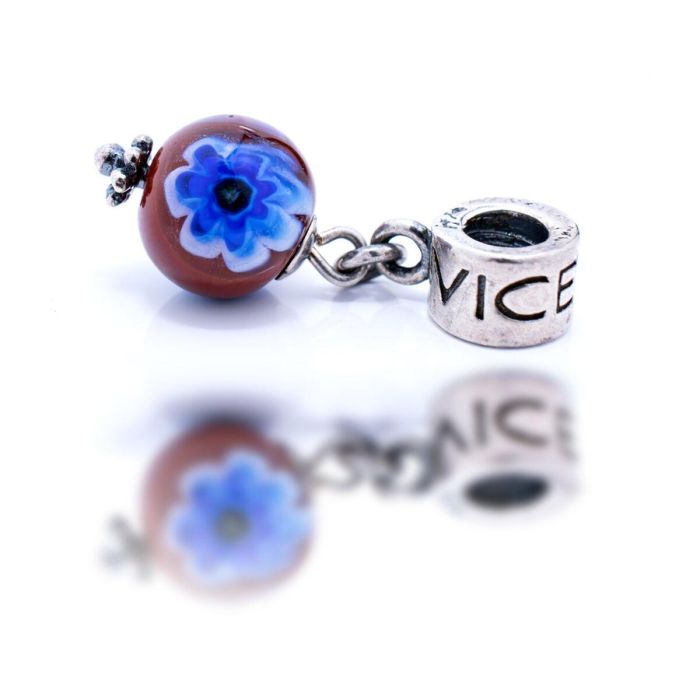 Abalorio Viceroy VMB0034-24 Morado 1 cm 1 Abalorio Viceroy VMB0034-24 Morado 1 cm 1