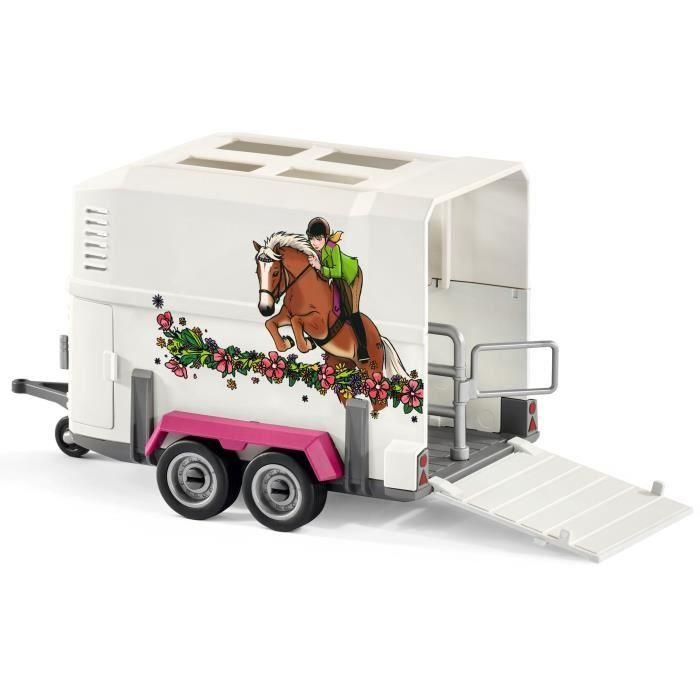 Schleich - Pick -up with Horse Trailer - 42346 - Horse Club Range 5