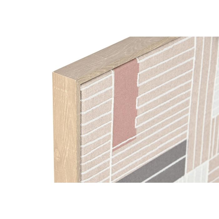 DKD Home Decor Cuadro Beige Marron 3 x 80 x 60 cm (2 Unidades) 1