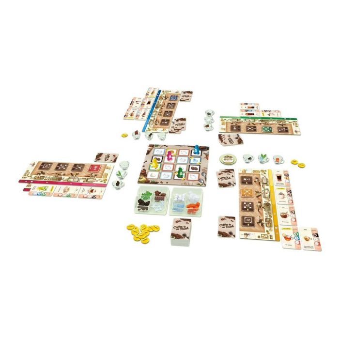 Korea Board Games Coffee Rush KBGCR01ES Juego de Mesa para 2-4 Jugadores a partir de 8 Años Duración 30 Minutos 1 Korea Board Games Coffee Rush KBGCR01ES Juego de Mesa para 2-4 Jugadores a partir de 8 Años Duración 30 Minutos 1