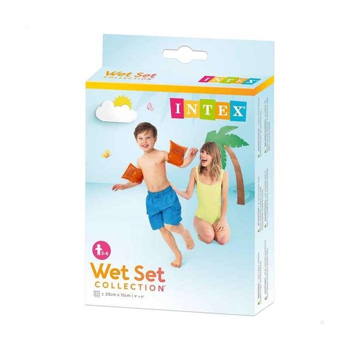 Intex Brazalete Neon 23x15 cm para Niños de 3 a 6 Años de PVC 4