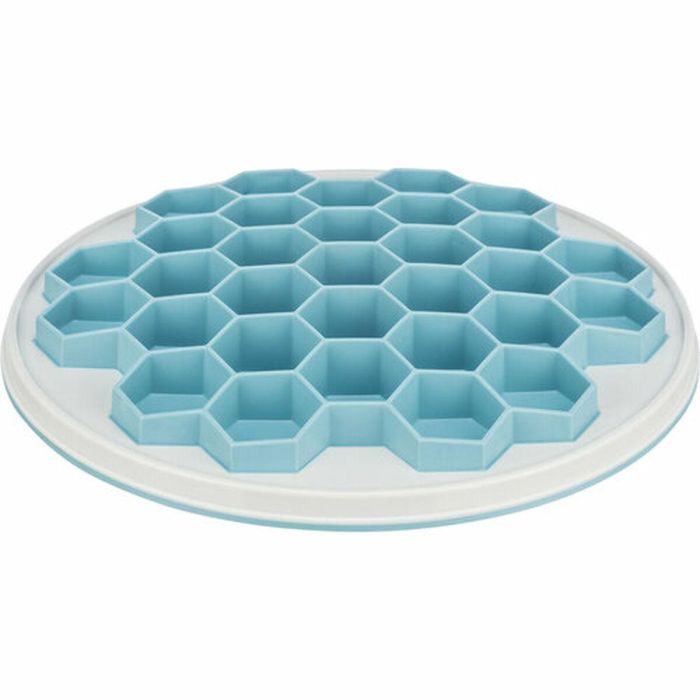Comedero para Mascotas Trixie Azul Gris Caucho TPE Plástico TPR Ø 30 cm 9