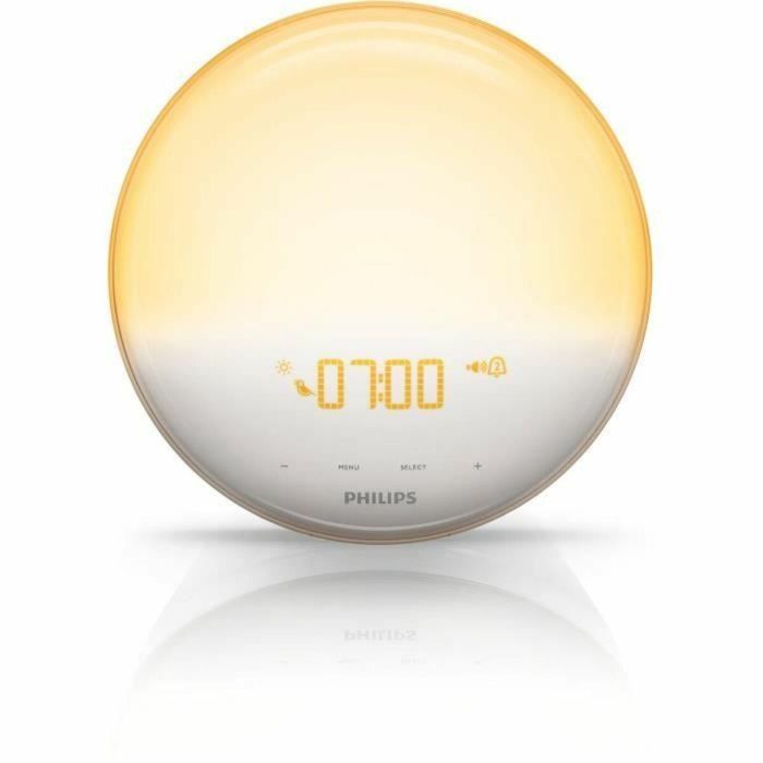 Philips HF3521/01 Simulador de Amanecer con 6 Sonidos Naturales y Luz Nocturna, Inalámbrico 0 Philips HF3521/01 Simulador de Amanecer con 6 Sonidos Naturales y Luz Nocturna, Inalámbrico 0