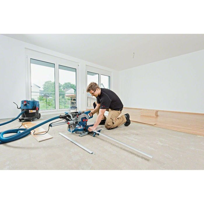 Bosch Professional GCM 8 SDE Sierra de Inglete Radial 1600W, Disco 261mm, Eje 30mm, Velocidad Variable, Inclinación Ambos Lados 3