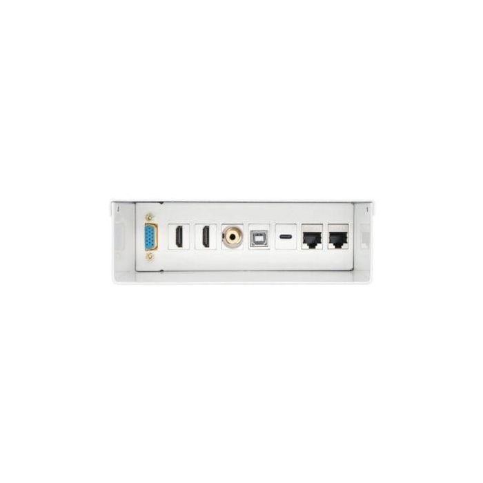 Caja de Conexiones Aisens A127-0720/ VGA - 2x HDMI - Jack 3.5 - USB Tipo-C - USB - 2x RJ45 1 Caja de Conexiones Aisens A127-0720/ VGA - 2x HDMI - Jack 3.5 - USB Tipo-C - USB - 2x RJ45 1