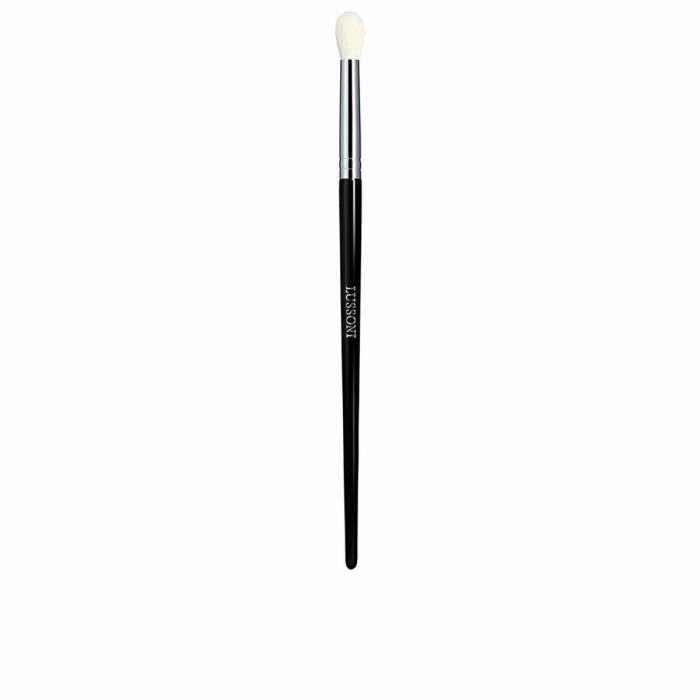 Lussoni PRO #412 Brocha de Maquillaje Pequeña para Difuminar Sombras de Ojos y Pliegues, Cerdas Naturales Suaves, 1 Unidad.
