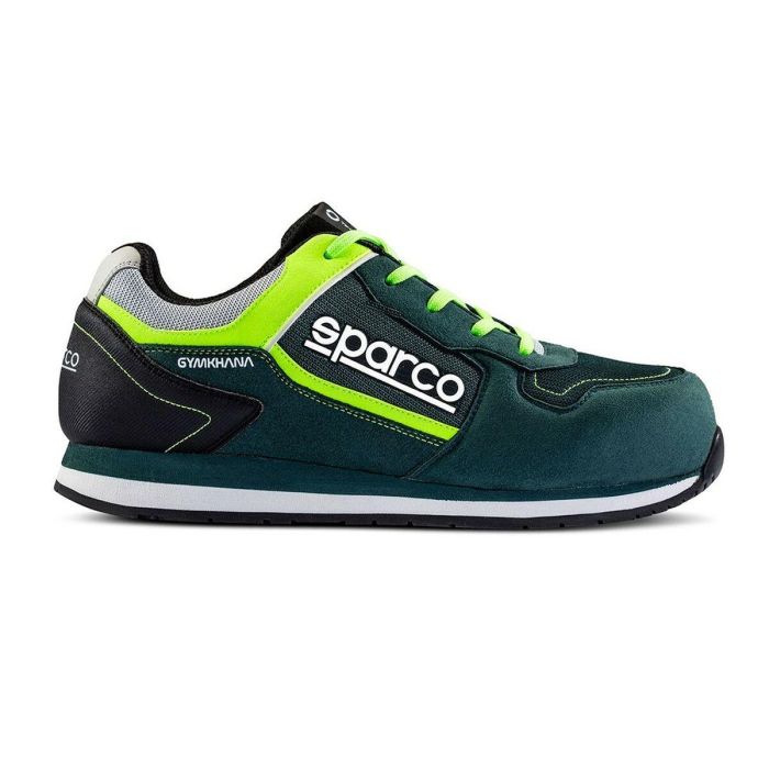 Botines Racing Sparco GYMKHANA SEB Amarillo Verde 0 Botines Racing Sparco GYMKHANA SEB Amarillo Verde 0
