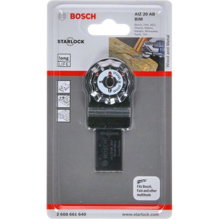 Bosch BIM Tauchsägeblatt W+M AIZ 20 AB 1 Bosch BIM Tauchsägeblatt W+M AIZ 20 AB 1
