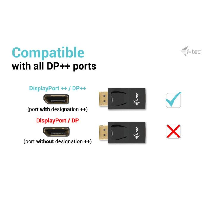 Adaptador Thunderbolt a USB-C i-Tec DP2HDMI4K30HZ 6 Adaptador Thunderbolt a USB-C i-Tec DP2HDMI4K30HZ 6