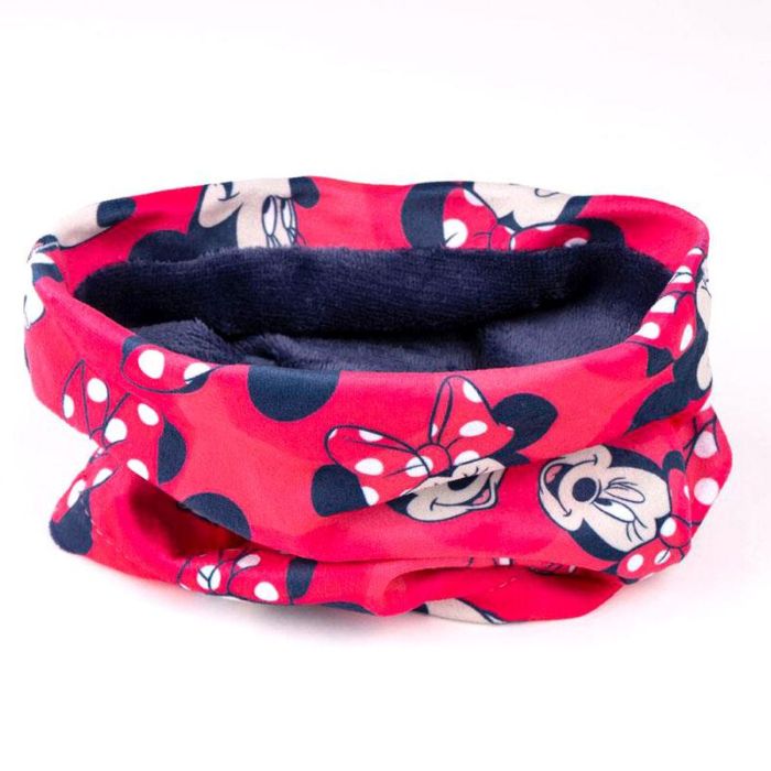 Cerdá Conjunto Minnie 3 Piezas Gorro, Braga Cuello y Guantes 2-8 Años Rosa Oscuro 2