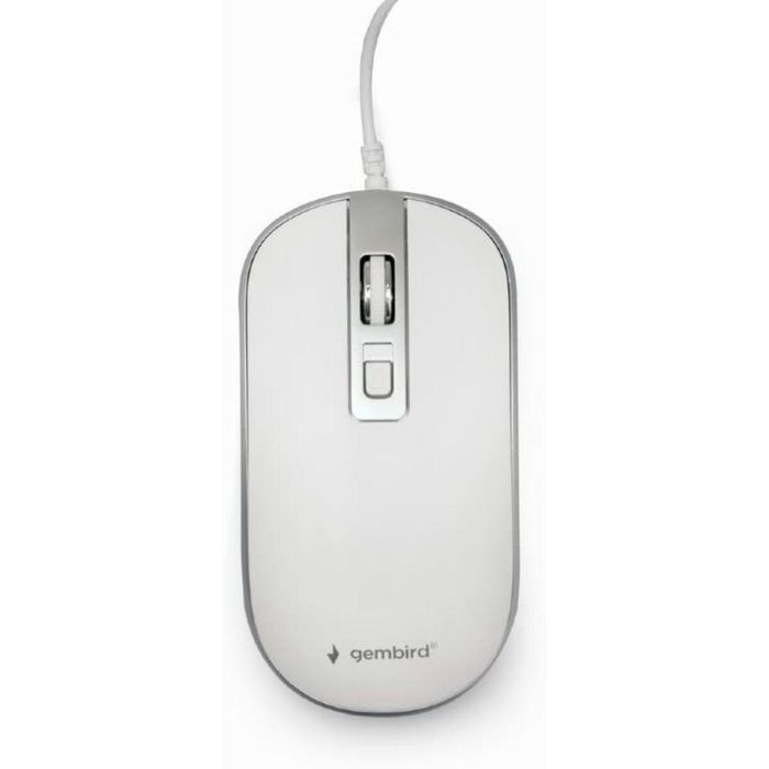 Gembird MUS-4B-06-WS ratón Oficina Ambidextro USB tipo A Óptico 1200 DPI 1 Gembird MUS-4B-06-WS ratón Oficina Ambidextro USB tipo A Óptico 1200 DPI 1