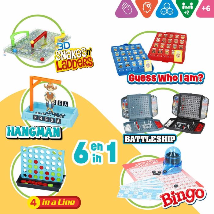 Juego de Mesa Colorbaby (4 Unidades) 5 Juego de Mesa Colorbaby (4 Unidades) 5