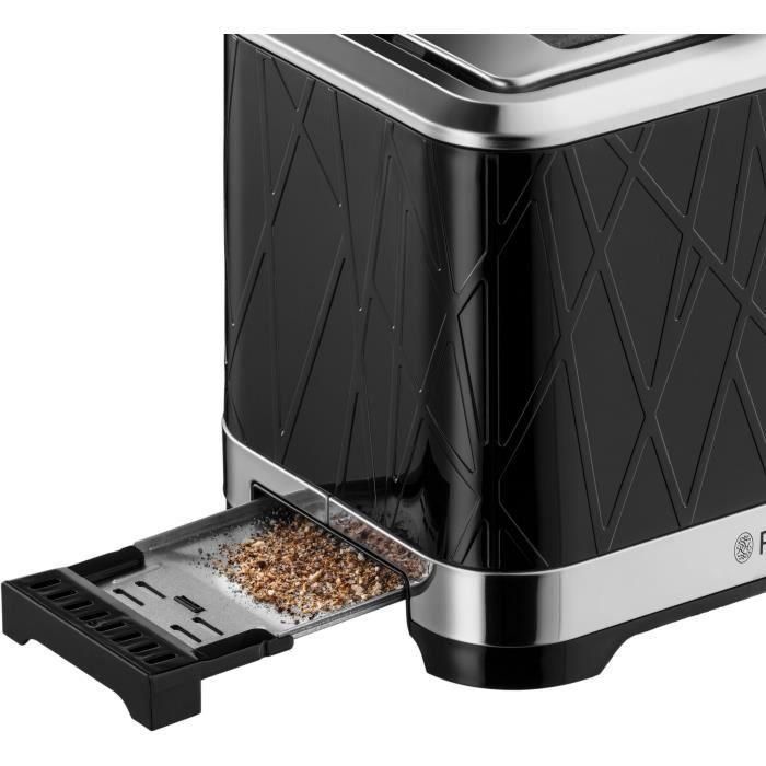 Russell Hobbs 28091-56 Estructura tostadora tostadora, Lift'n Look, ranuras XL, horneado ajustable, calentador de pastelería vienés - Negro 4 Russell Hobbs 28091-56 Estructura tostadora tostadora, Lift'n Look, ranuras XL, horneado ajustable, calentador de pastelería vienés - Negro 4